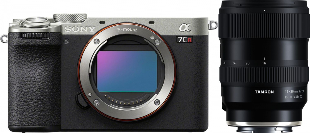 Sony Alpha ILCE-7CR silber +Tamron 16-30mm f2,8 Di III VXD G2 - abzgl. 200,00€ Winter Cashback