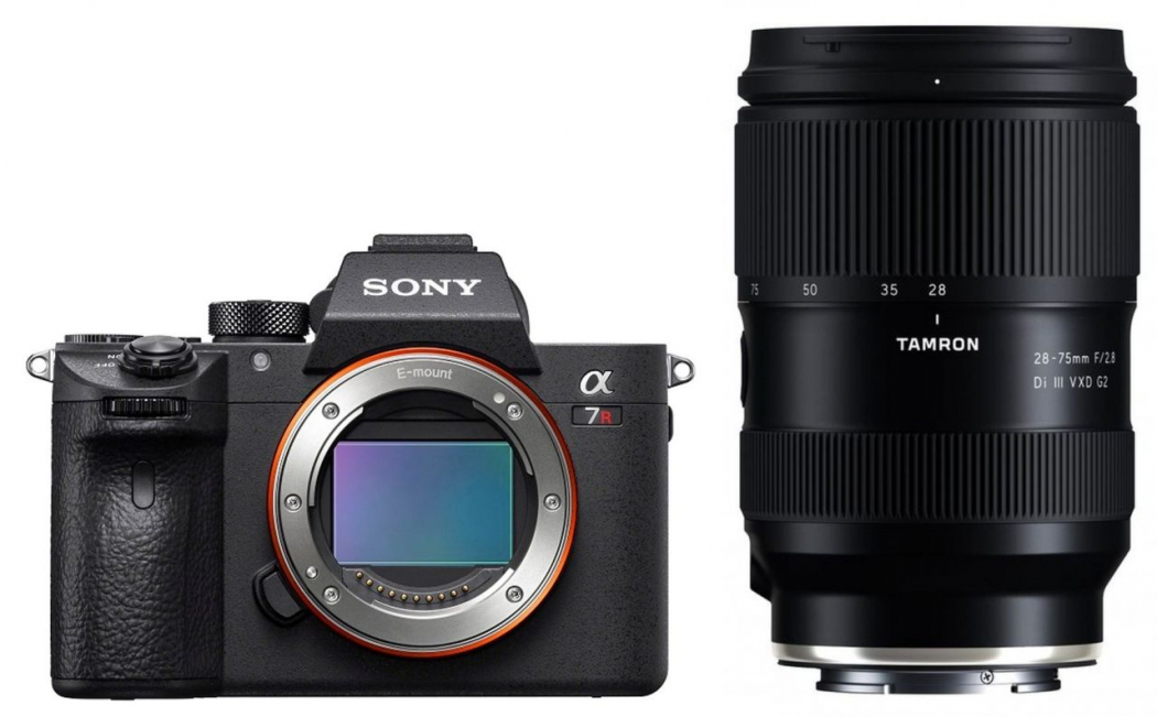 Sony Alpha ILCE-7R IVA + Tamron 28-75mm f2,8 G2 - nach 150 EUR Tamron Sofortrabatt-Aktion