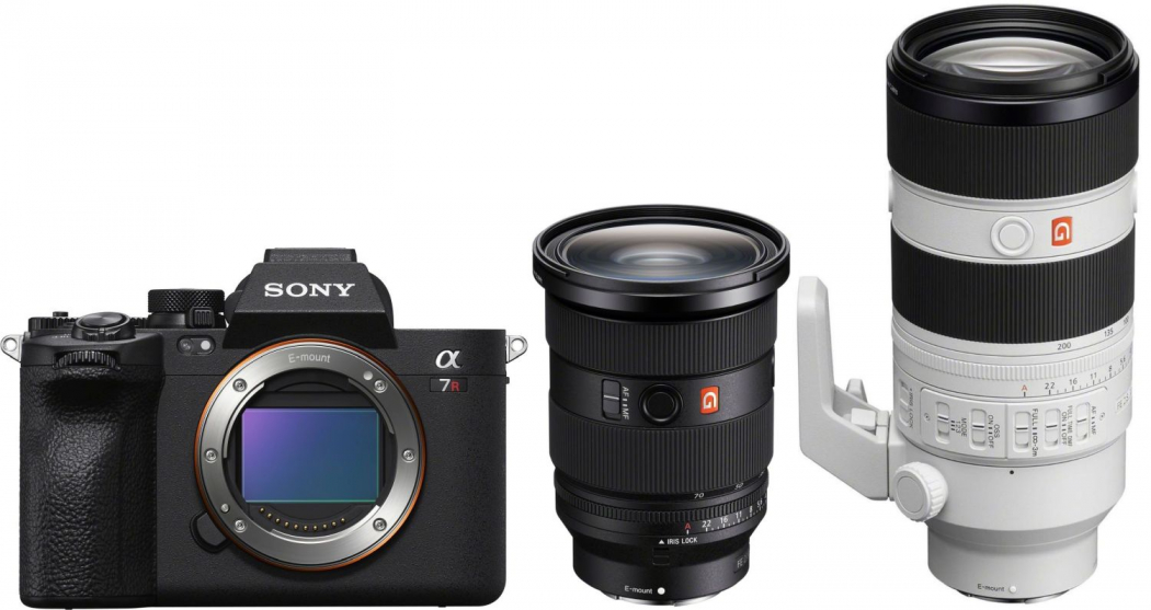 Sony Alpha ILCE-7R V + FE 24-70mm f2,8 + FE 70-200mm f2,8 - abzgl. 200,00€ Wildlife Objektiv-Rabatt - abzgl. 500,00€ Winter Cashback - abzgl. 100,00€ Welcome to Alpha-Bonus