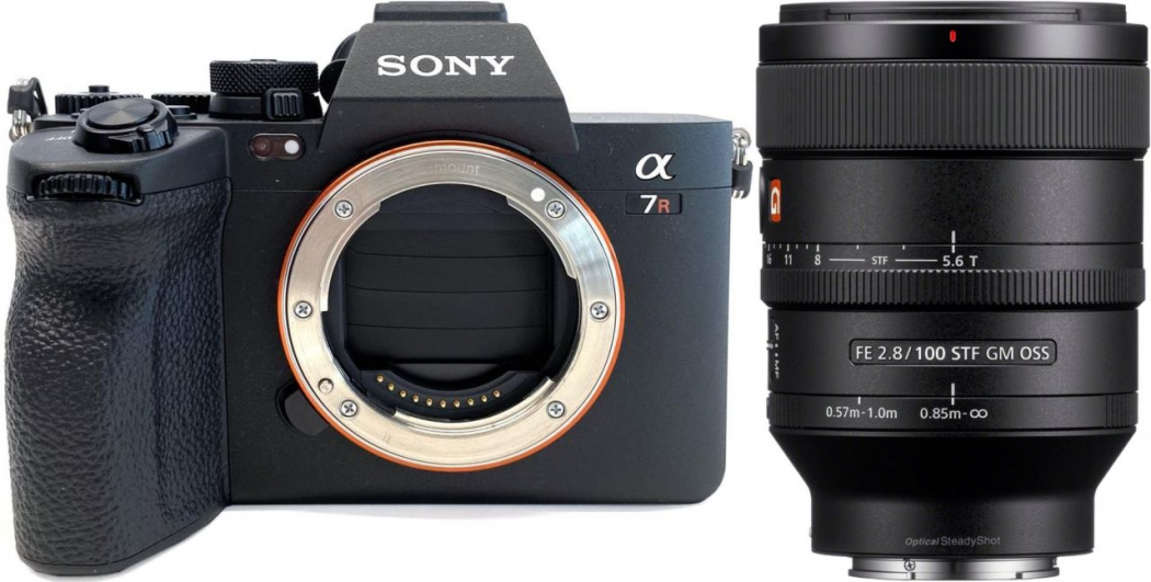 Sony Alpha ILCE-7R V + SEL FE 100mm f2,8 STF GM OSS - abzgl. 500,00€ Winter Cashback - abzgl. 100,00€ Welcome to Alpha-Bonus
