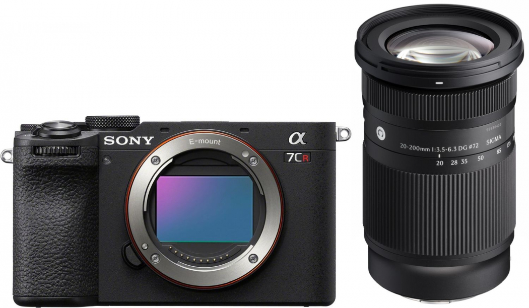 Sony Alpha ILCE-7R V + Sigma 20-200mm f3,5-6,3 DG (C) - nach 500 EUR Sony Alpha 7R V Sofortrabatt-Aktion