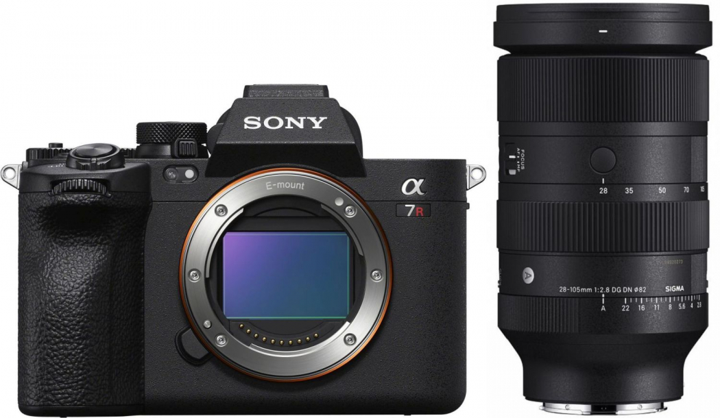 Sony Alpha ILCE-7R V + Sigma 28-105mm f2,8 DG DN - nach 500 EUR Sony Alpha 7R V Sofortrabatt-Aktion