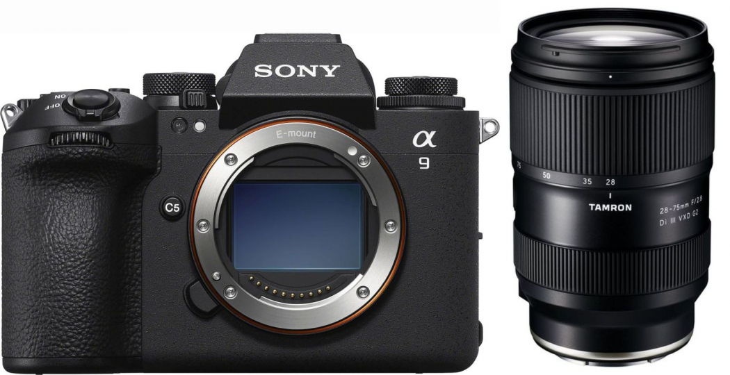 Sony Alpha ILCE-9 III + Tamron 28-75mm f2,8 Di III VXD G2 - abzgl. 150,00€ Tamron Sofortrabatt-Aktion