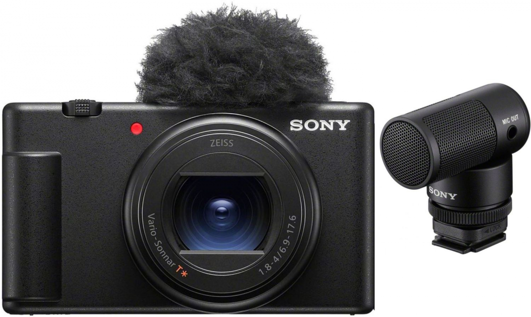 Sony Alpha ZV-1 II + ECM-G1 Mikrofon - abzgl. 100,00€ Winter Cashback