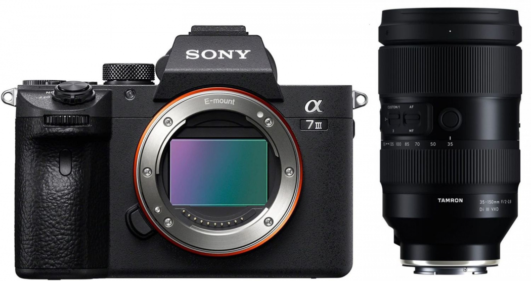 Sony ILCE-7 III (ILCE7M3) + Tamron 35-150mm f2-2,8 - nach 150 EUR Tamron Sofortrabatt-Aktion -150,00€ Tamron Black Friday-Cyber Monday-Aktion 2.899,00 Effektivpreis