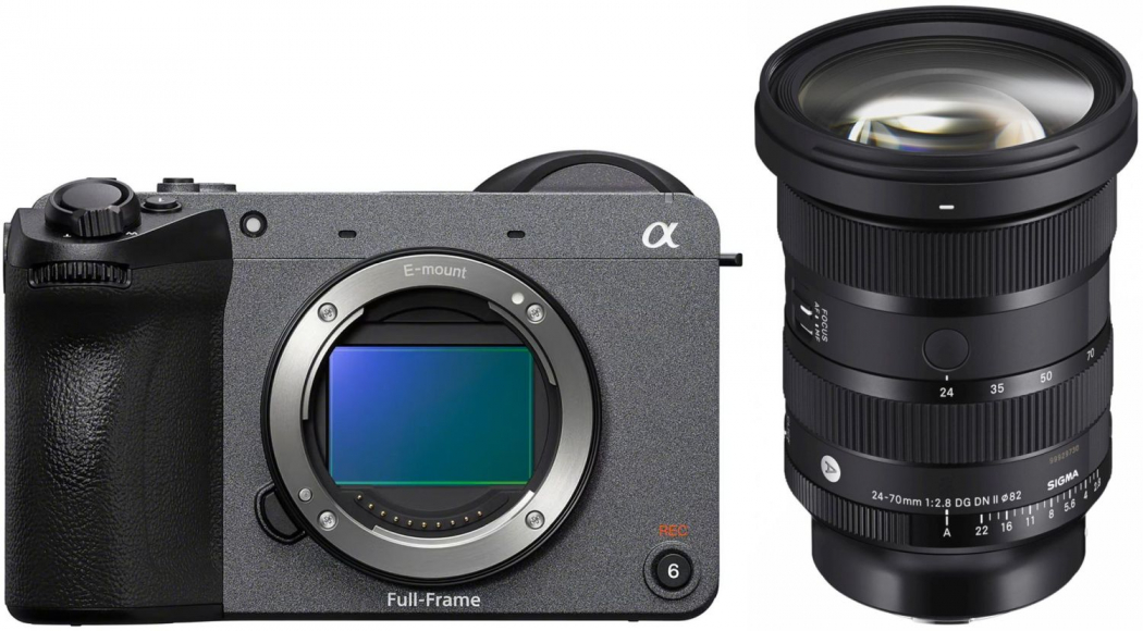 Sony ILME-FX2 + Sigma 24-70mm f2,8 DG DN II (A) - nach 300 EUR Sony FX2 Sofortrabatt-Aktion - abzgl. 200,00€ SIGMA Weihnachts-Cashback