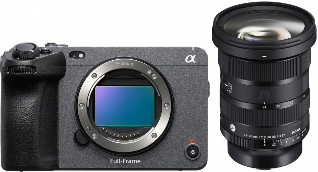 Sony ILME-FX3A + Sigma 24-70mm f2,8 DG DN II (A) Sony-E -200,00€ FX3/FX30 Warenkorb-Rabatt 5.499,00 Effektivpreis