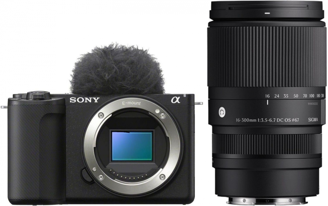 Sony ZV-E10 II + Sigma 16-300mm f3,5-6,7 DC (C) Sony E - abzgl. 50,00€ Winter Cashback