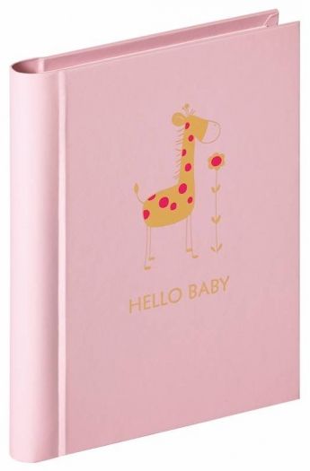 Walther MA-148-R Einsteckalbum Baby Animal rosa für 30 Fotos