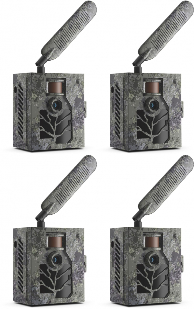 ZEISS Secacam 5 4er Pack + 4x Metallgehäuse