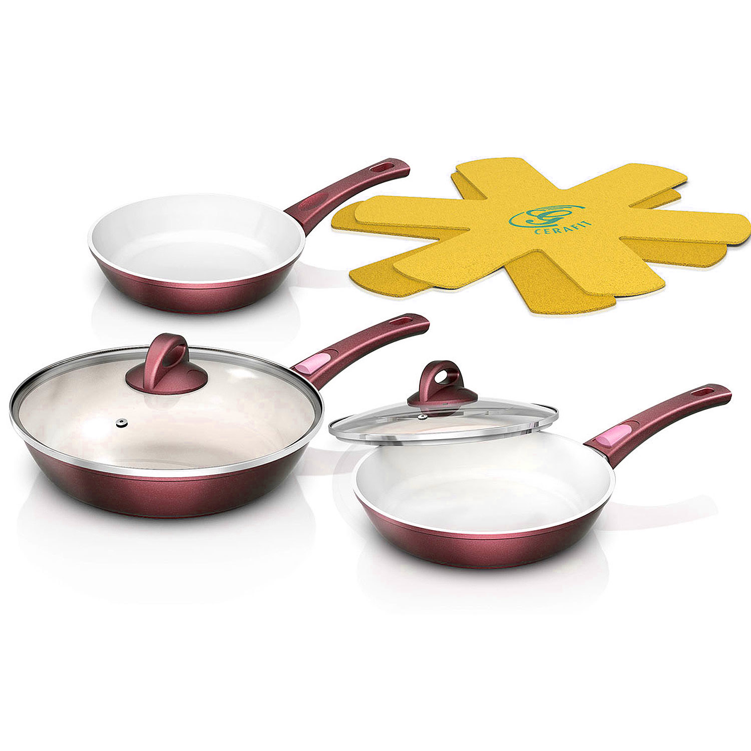 Cerafit Fusion Pfannen  | Set 7-tlg.