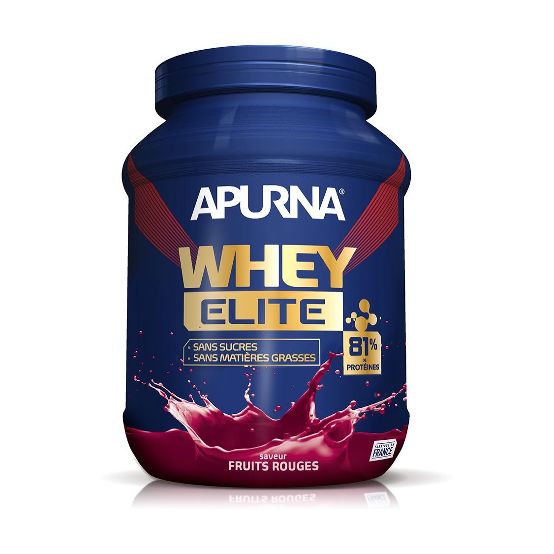 Topf Apurna Whey Elite Fruits Rouges isolat - 750g