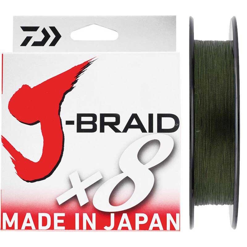 Tresse Daiwa J-Braid 8B 20/100 V 500 m