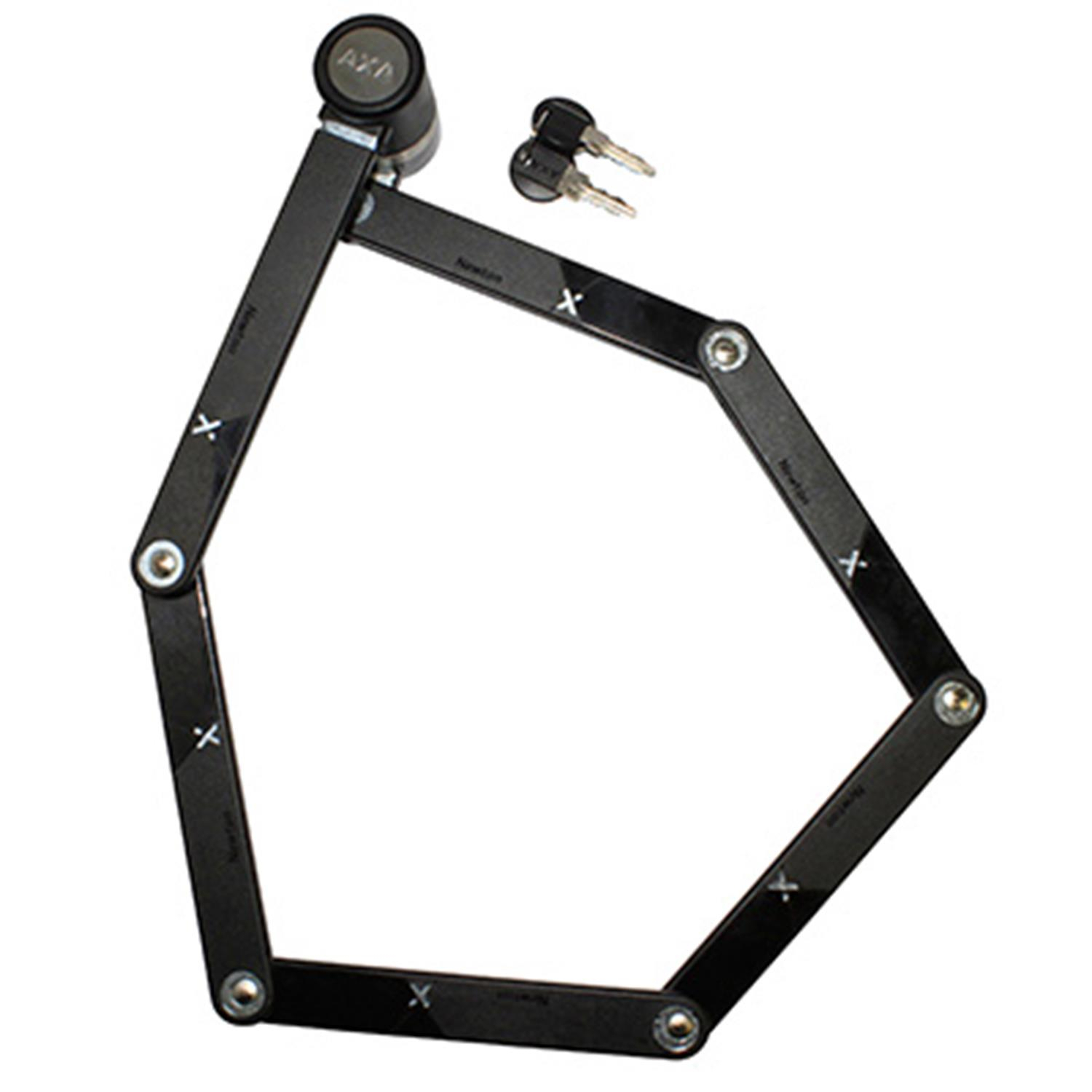 Faltbares Fahrradschloss Typ Messer mit Halterung - Sicherheitsstufe 9/15 Axa-Basta FL90K