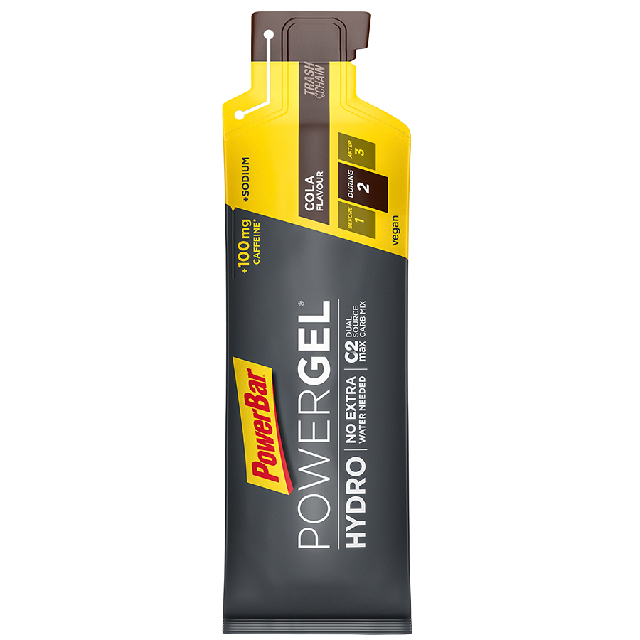 Gel PowerBar PowerGel Hydro 24x67ml Cola Caffeine