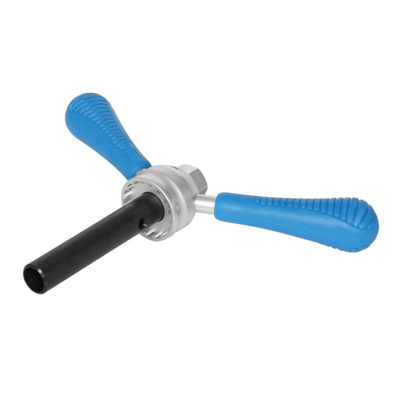 Werkzeug pro demontiert das Gehäuse des Tretlagers Cyclus shimano hollowtech 2 shimano