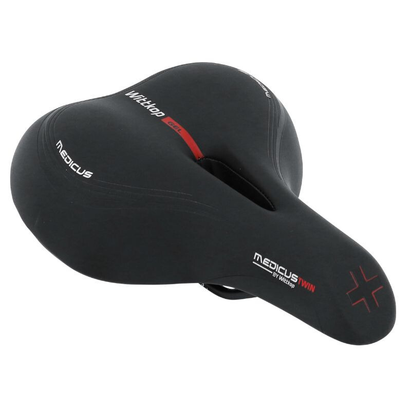 Selle city wittkop gel twin medicus 3.0 mixte memoire de forme sur carte P2R Wittkop Twin Medicus