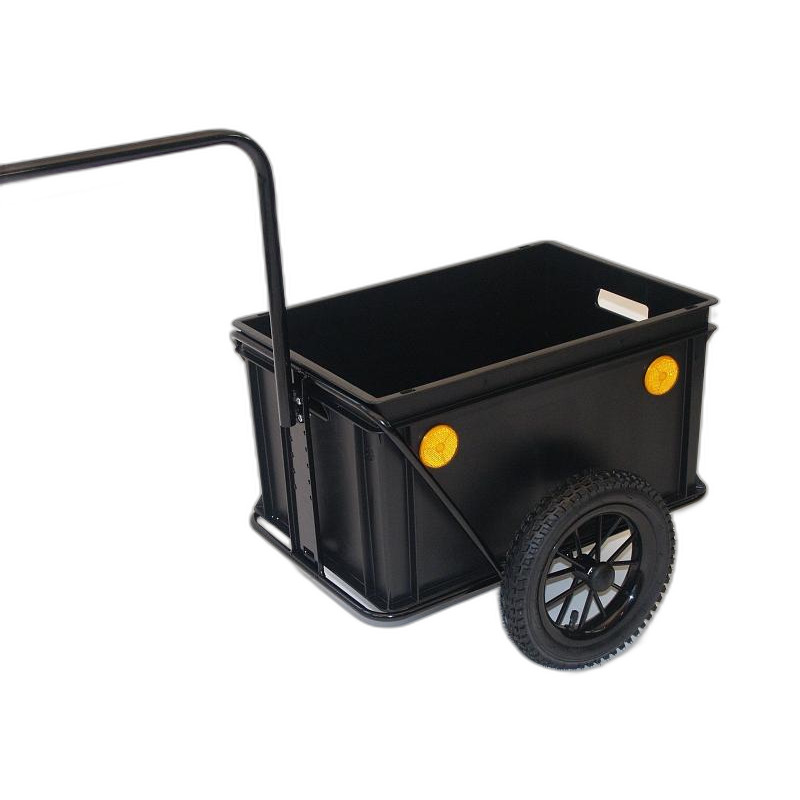 Anhänger ohne Decke mit Kinderanhänger Roland Timon Hauy