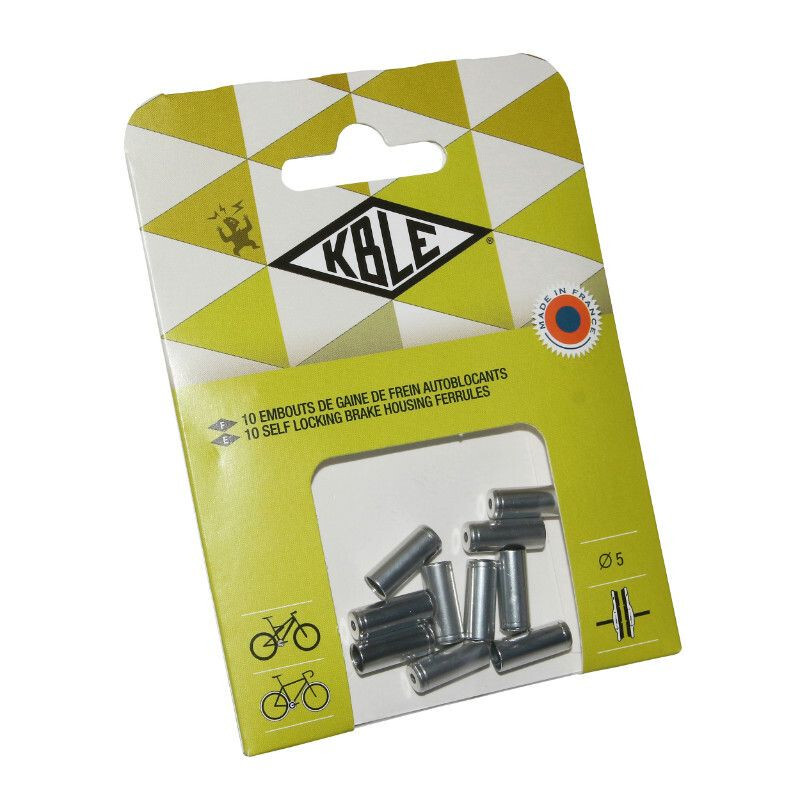 Beutel mit 10 Stück Selbstblockierende Endkappe für Hüllen Transfil