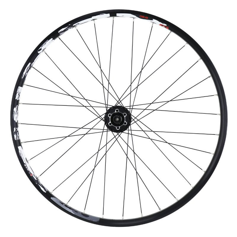 Vorderrad doppelwandig Öse Nabe shimano 6-Loch Speichen Felge Velox Karma Disc Shimano M475 32 21C