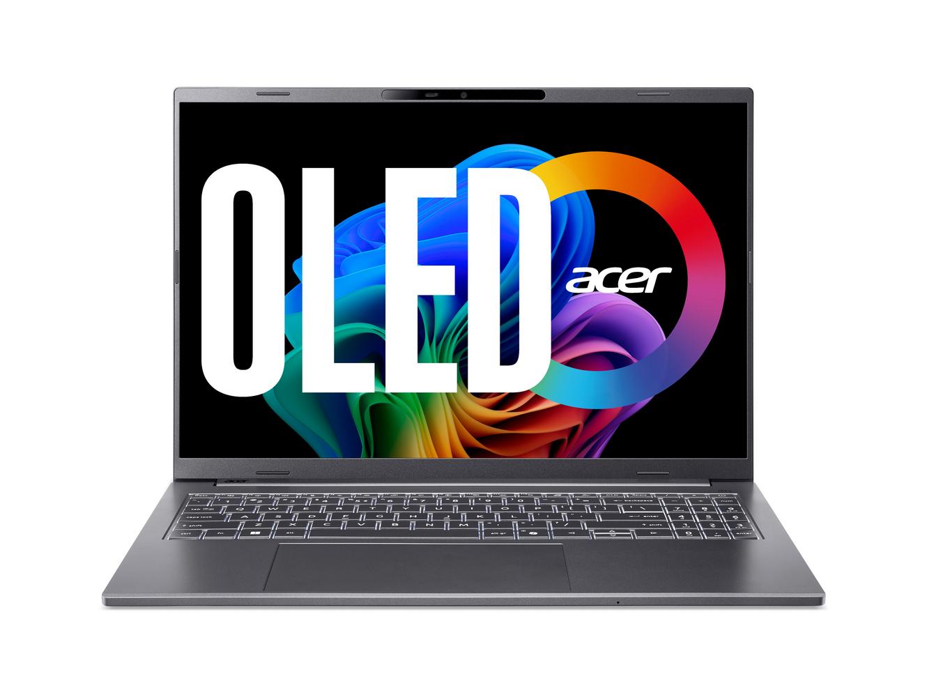 Acer Aspire 16 AI OLED (A16-61M-R0Q9) 16,0' WUXGA, OLED, Ryzen AI R5-340 (50 TOPS), 16GB RAM, 512GB SSD, Windows 11