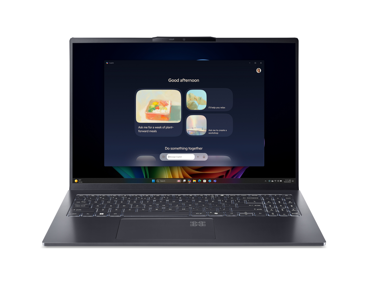 Acer Swift Go 16 AI OLED (SFG16-61-R6QV) Copilot+ PC 16,0' WUXGA, OLED, 120Hz, Ryzen AI R7-350 (50 TOPS), 32GB RAM, 1TB SSD, Windows 11