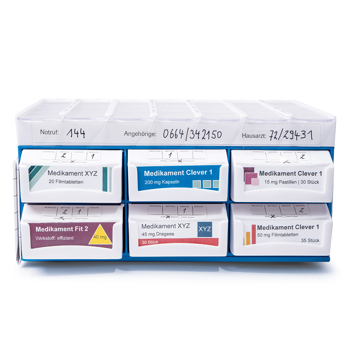 PillBase Medikamenten-Box