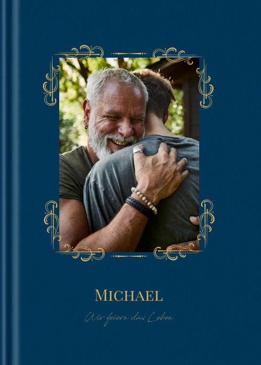 Digital 'Runder Geburtstag' im Format A4 hoch