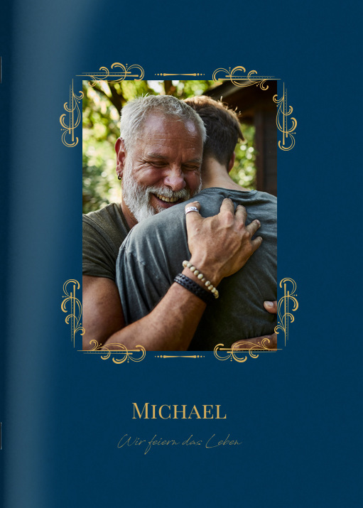 Heft 'Runder Geburtstag' im Format A4 hoch