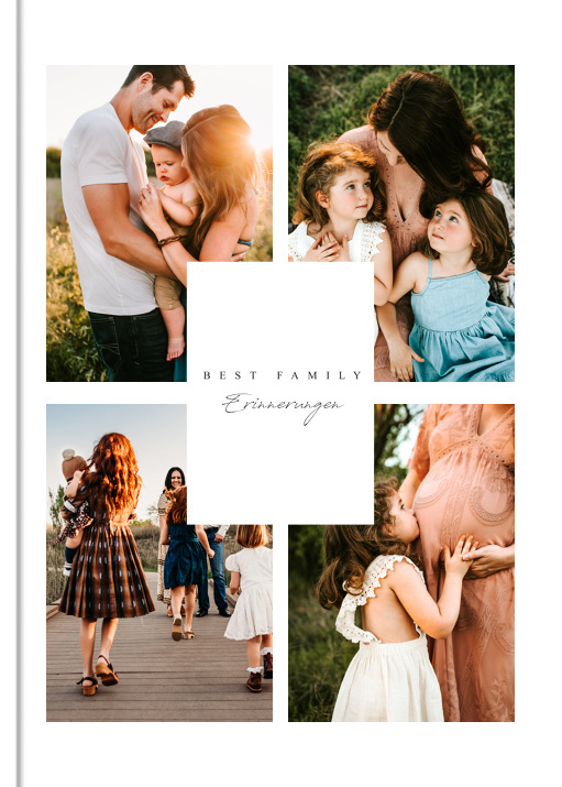 Digital 'Collage-Look' im Format A4 hoch