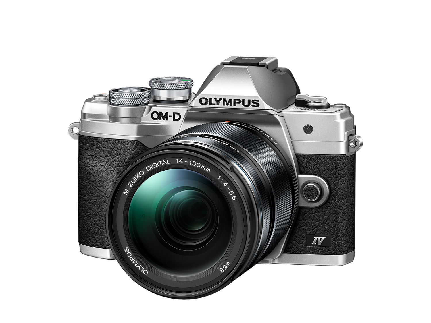 E-M10 Mark IV + 14-150mm II Kit (silber)