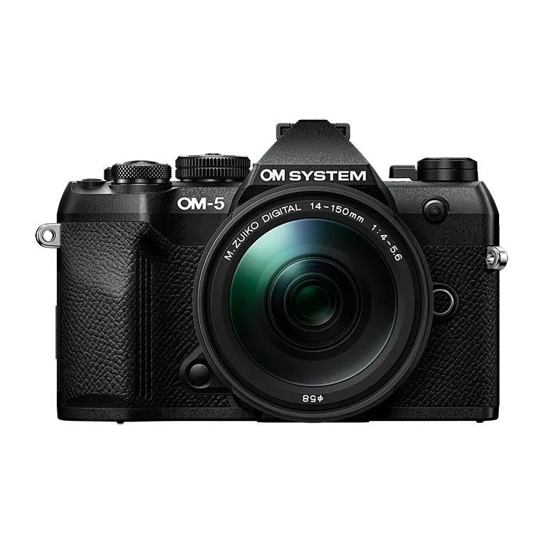 OM-5 Mark II Schwarz + 14-150mm F4.0-5.6 II Objektiv-Kit