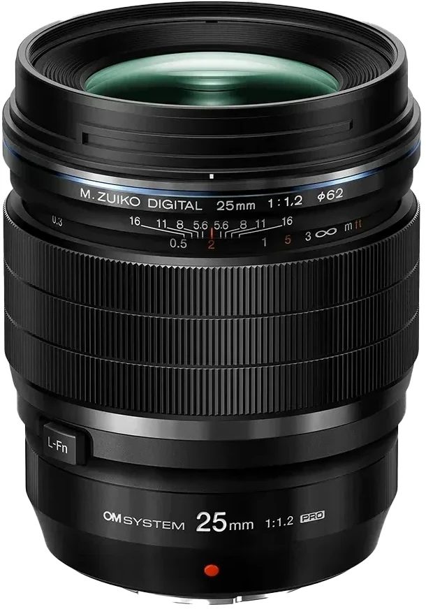 M.Zuiko Digital ED 25mm F1.2 PRO (schwarz)
