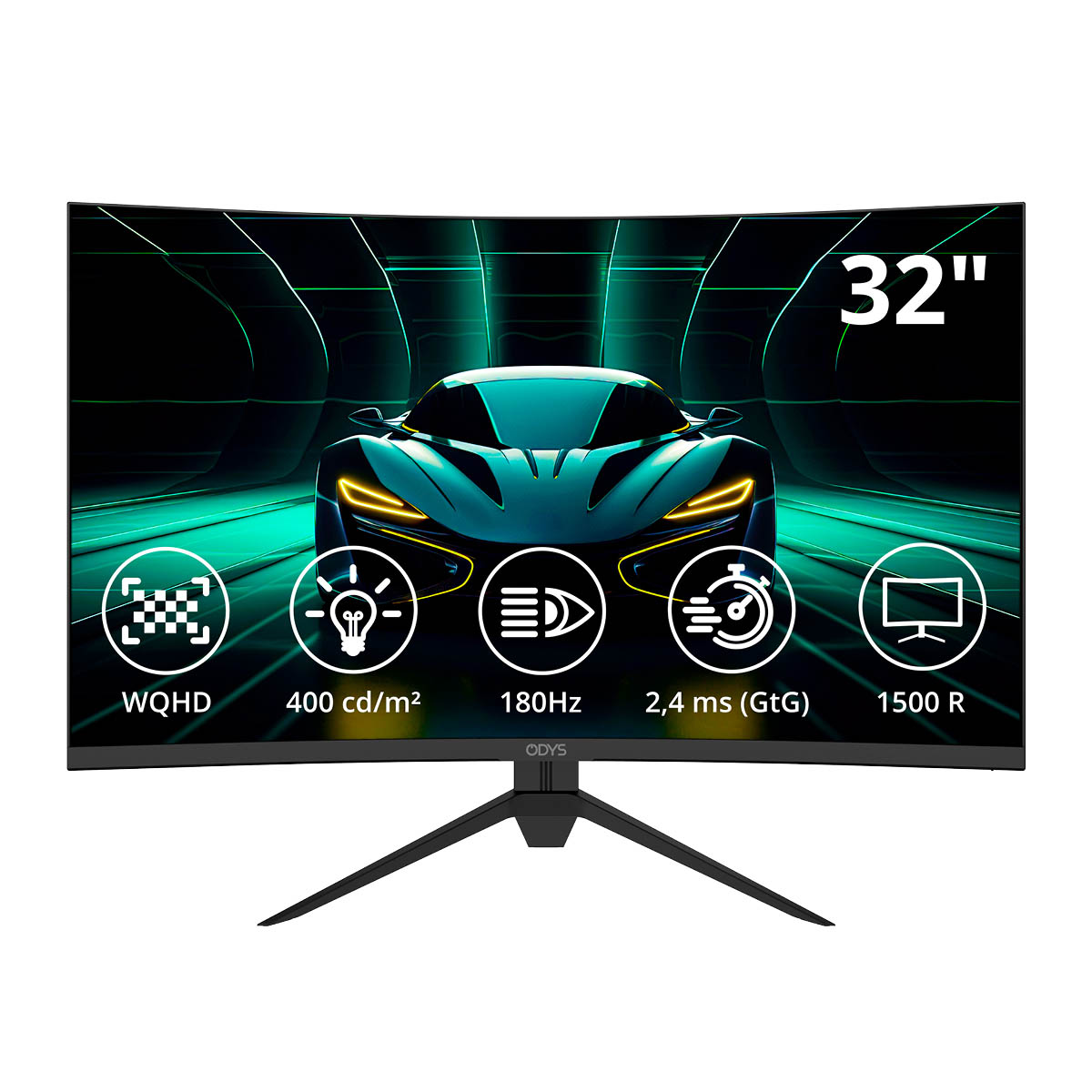 ODYS XP32 PRO-X 32 Zoll Curved Gaming Monitor