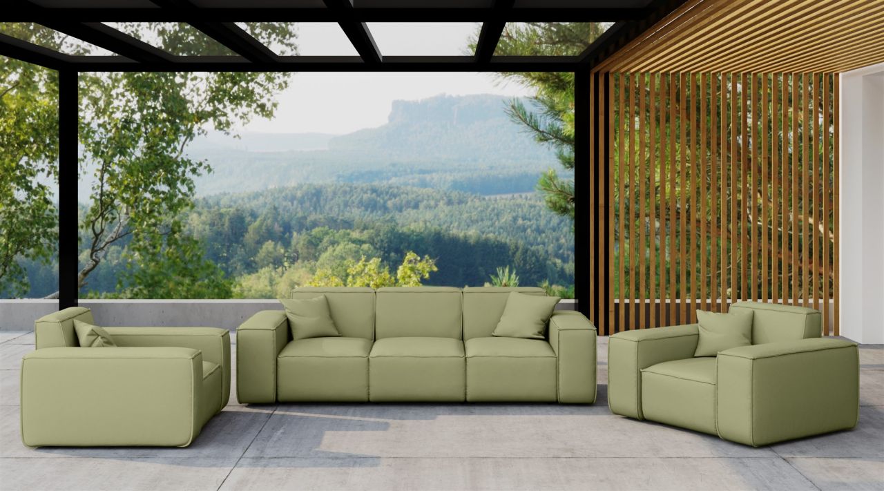 Gartenmöbel-Set SUMMER 3-1-1 wetterfester Stoff NXL Lima