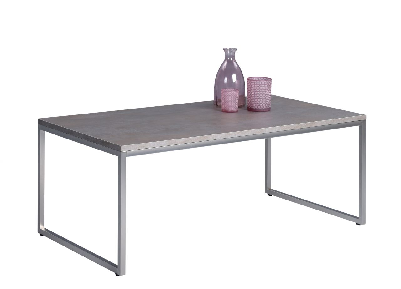 Couchtisch Beistelltisch RADO 110x60 cm Dekor Keramikoptik