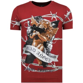 Local Fanatic  T-Shirt Rhinestones Bad Angel B