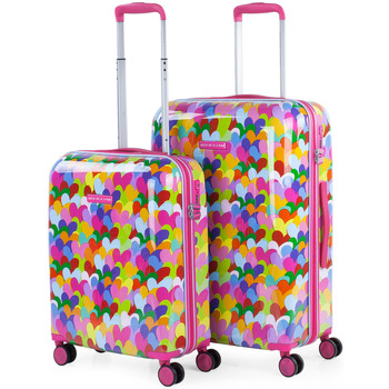 Agatha Ruiz de la Prada Hartschalenkoffer Corazones Colores 95 L