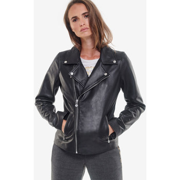 Le Temps des Cerises  Damen-Jacke Jacke aus leder NANCY