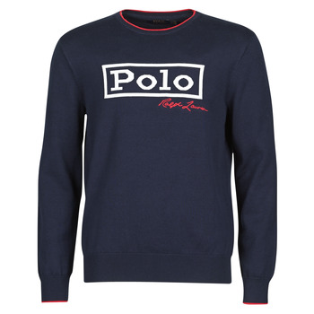 Polo Ralph Lauren Pullover PULL COL ROND AVEC LOGO SIGNATURE POLO RALPH LAUREN DETAILS DE C