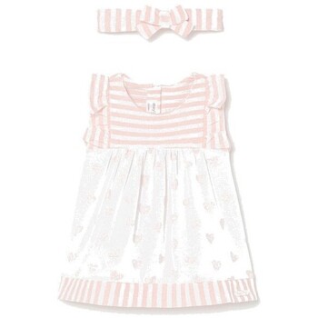 Mayoral  Kleider 1802 VESTIDO COMBINADO PUNTO Rosa