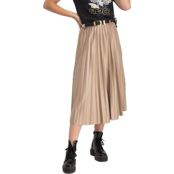 Vila  Röcke Nitban Midi Skirt - Sand Shell