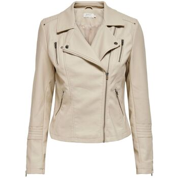 Only  Lederjacken 15153079 GEMMA-SILVER LINING