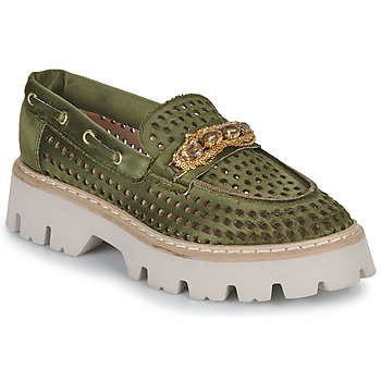 Fru.it Damenschuhe 8149-999-ANFIBIO-MILITARE-ORO