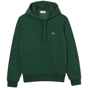 Lacoste  Sweatshirt Organic Brushed Cotton Hoodie SH9623 - Vert