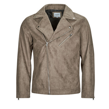 Jack & Jones  Lederjacken JJROCKY FAUX SUEDE BIKER JACKET