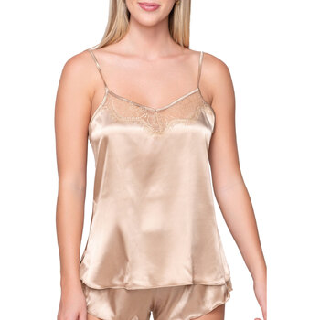 Luna Tank Top Camisole-Top mit dünnen Trägern Prestige Satin Splendida