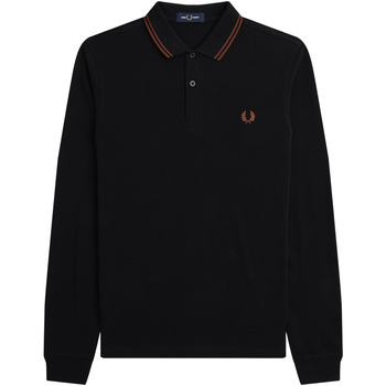 Fred Perry  T-Shirts & Poloshirts Fp Ls Twin Tipped Shirt