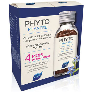 Phyto  Accessoires Haare Phytophanere Nahrungsergänzungsmittel-kapseln 2 X 120 Einheiten