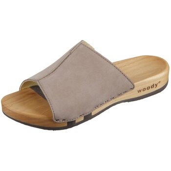 Woody Clogs Pantoletten Anja 13223 stone stone 13223 stone